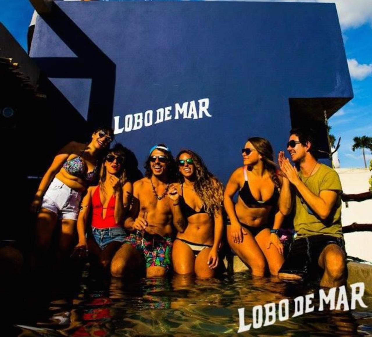 Lobo De Mar Hostel Playa del Carmen Exterior foto